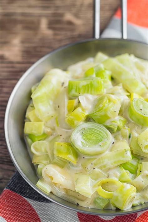 Creamed Leeks an Easy Side Dish | Krumpli