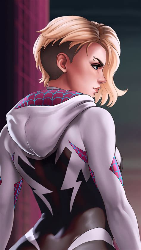 Spider Gwen Marvel Art Fondo de pantalla 4k HD ID:7009