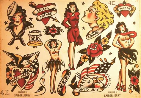 1000+ images about Sailor Jerry Tattoos on Pinterest | Sleeve, Sailor ...