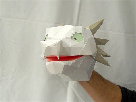 Hand Puppet Pattern: Baby Dragon Build Your Own Paper - Etsy UK