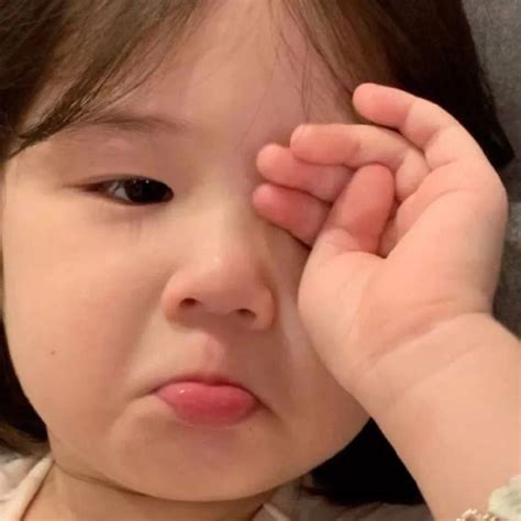 Chinese Babies, Cute Asian Babies, Korean Babies, Baby Crying Face, Crying Baby Meme, Cute ...