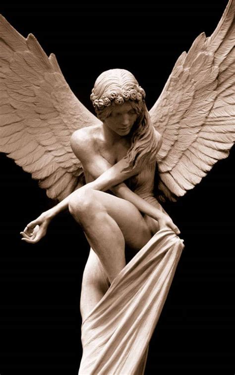 Amazing Figurative Sculpture Depicts an Ethereal Angel