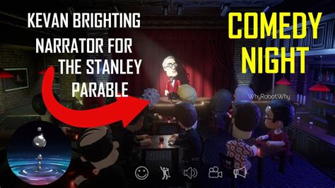 Comedy Night with Stanley Parable Narrator - Kevan Brighting - YouTube