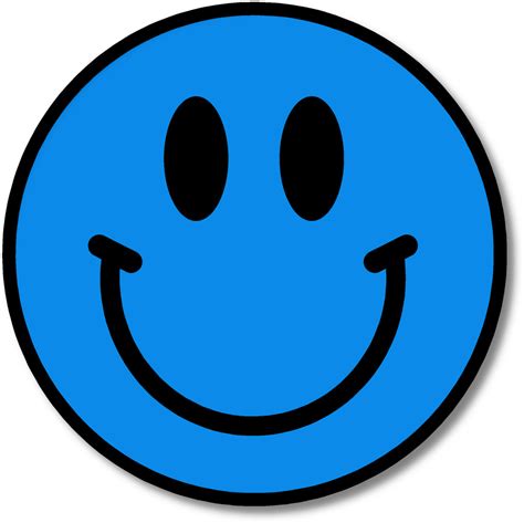 Smiley Face Blue PNG - ClipArt Best