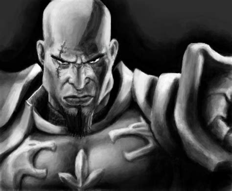 Kratos - Desenho de fuba69 - Gartic