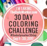 Bashful Blogging: Colouring Challenge Day 27