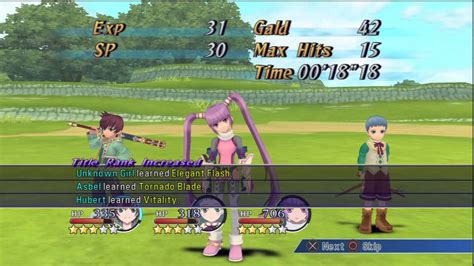 Tales of Graces f Gameplay (English/英語) - YouTube