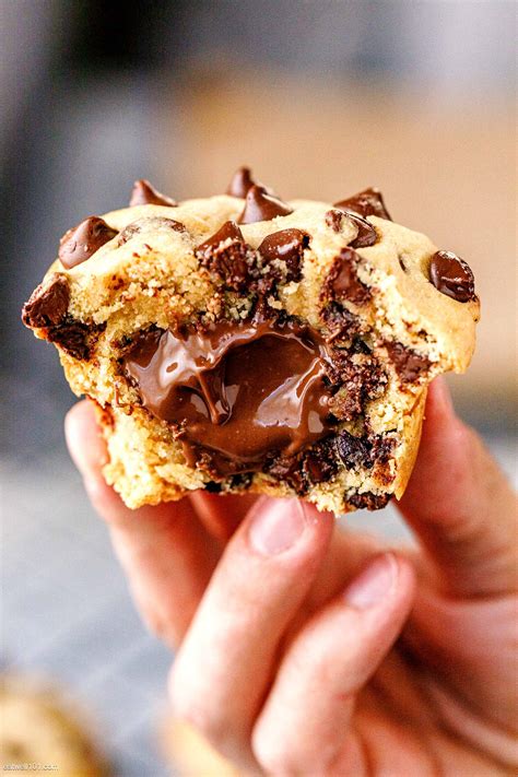 Nutella Stuffed Cookie Cups Recipe – Stuffed Cookies Recipe — Eatwell101