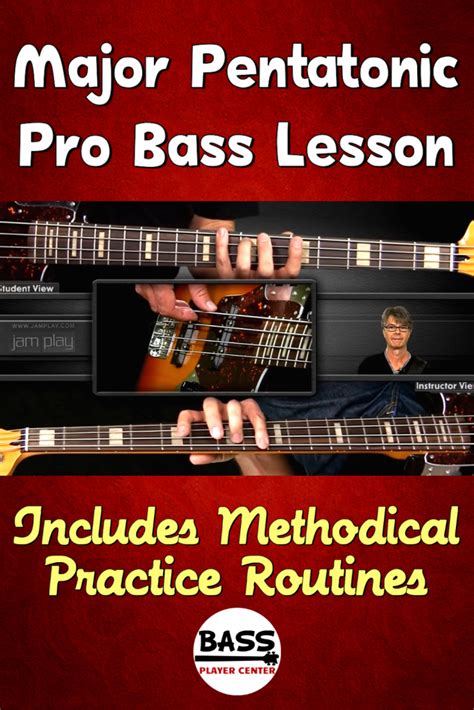 Bass Guitar Lesson - C Major Pentatonic - Bass Player Center