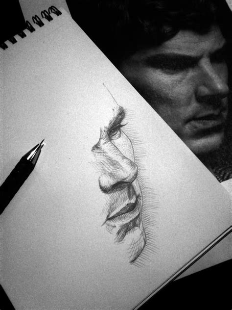 WIP - Mechanical pencil portrait by Bilou020285 on DeviantArt | Pencil portrait, Mechanical ...