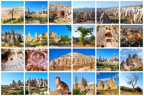 Cappadocia Collage Free Stock Photo - Public Domain Pictures
