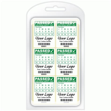 Buy Custom PAT Test Labels | Pat Labels Online