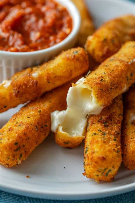 Mozzarella Cheese Sticks Recipe (VIDEO) - NatashasKitchen.com