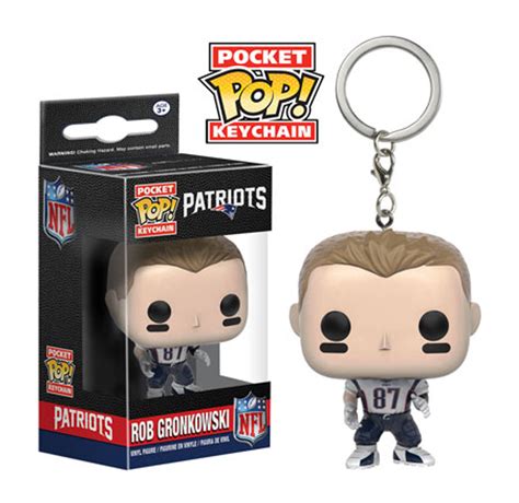 Funko NFL New England Patriots Pocket POP NFL Rob Gronkowski Vinyl ...