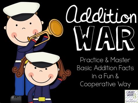 Addition War Card Game | Teaching Resources