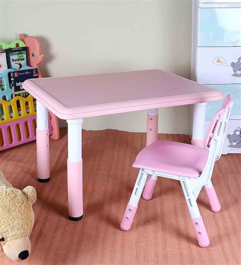 Buy Strawberry Plastic Infant Desk in Pink Colour with Chair at 20% OFF by The Tickle Toe ...