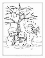 Winter Landscape Coloring Pages At GetColoringscom  Free Printable sketch template