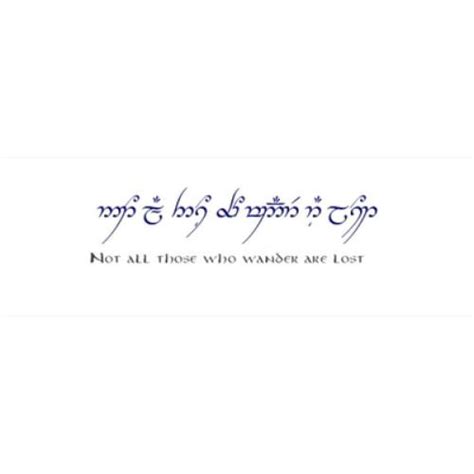 Elvish Quotes. QuotesGram | Tolkien tattoo, Elvish tattoo, Lord of the rings tattoo