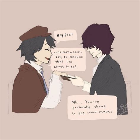 Pin by Енотик on Ranpo x Poe | Bungou stray dogs, Stray dog, Bongou ...