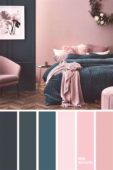 10 besten Farbschemata pro Ihr Schlafzimmer Deep Ocean Teal Mauve in 2020 | Bedroom color ...