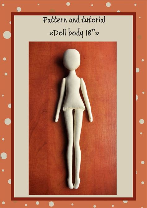 PDF, Cloth Doll Pattern 18" ,PDF Sewing instruction,Soft Doll Pattern ...