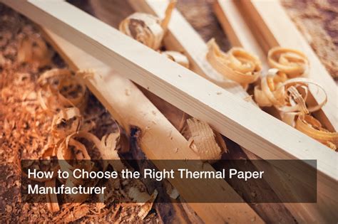 How to Choose the Right Thermal Paper Manufacturer - Economic Development Jobs