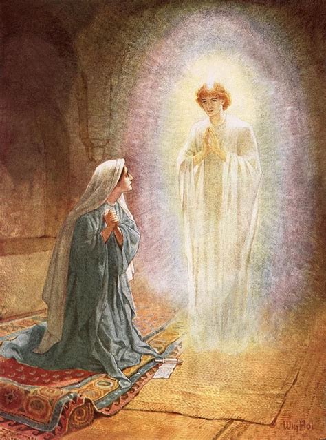 The Feast of the Annunciation marks the visit of St. Gabriel to Mary