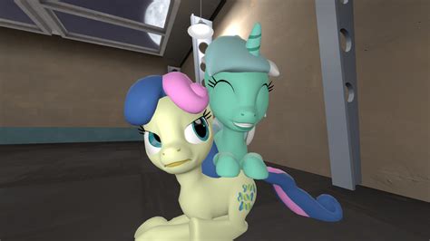 Lyra and Bon Bon by KendraCrest on DeviantArt