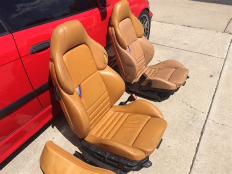 Bmw E36 M3 Vader Replacement Leather Seat Covers - Velcromag