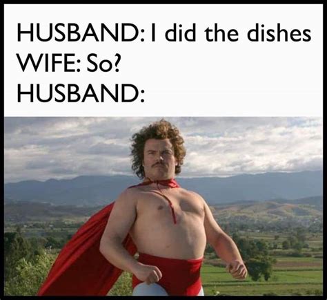 Husband doing Chores | Wife humor, Husband humor, Funny jokes