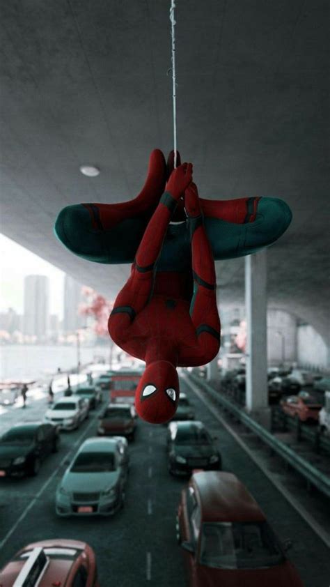 Spider-Man | Spiderman upside down, Marvel comics wallpaper, Tom holland