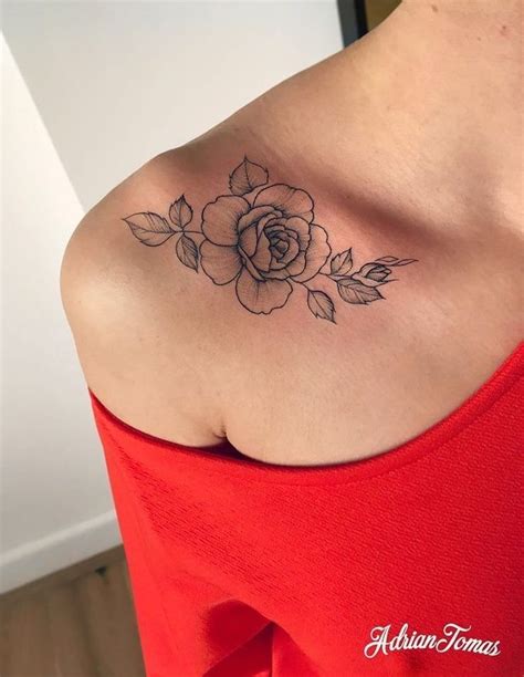 pinterest @ mnnxcxx - Blumen Tattoo | Floral tattoo shoulder, Collar bone tattoo, Bone tattoos