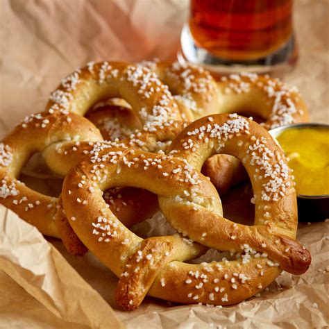 J & J Snack Foods SuperPretzel 2.5 oz. Baked Soft Pretzel - 100/Case