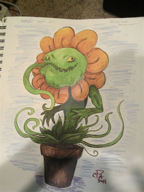 Man-Eating Plant by ProlificPony on DeviantArt