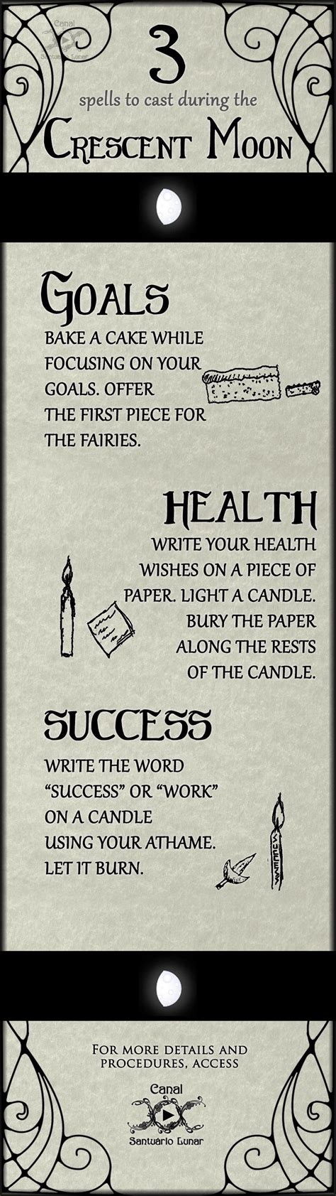 Wiccan Waxing Moon Spells: Goals | Health | Success (+ 2019 Calendar) | Bruxas, Livro das ...