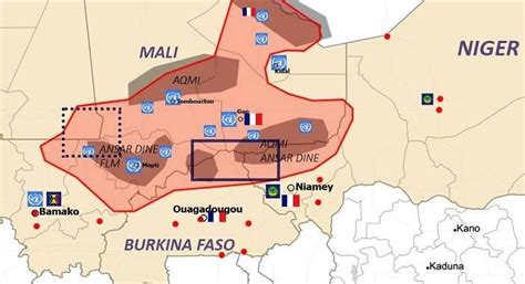 ARAB WORLD MAPS – Le G5 Sahel, une force antiterroriste en construction ...