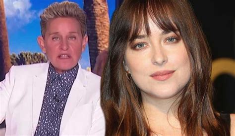 Watch: Why is Dakota Johnson’s Ellen interview trending after show is ...