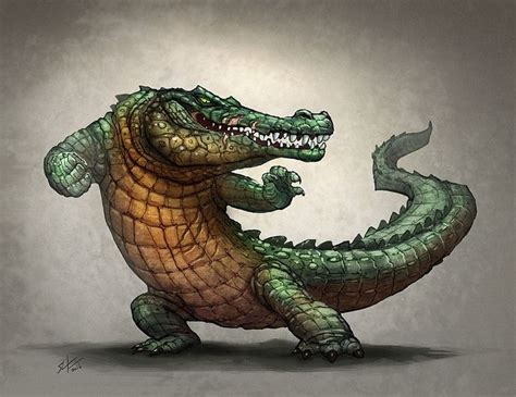 Gator Fighter by Shaun Keenan | Alligators art, Crocodile illustration ...