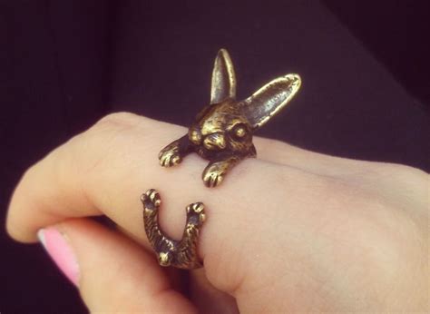 RABBIT RING - Google Search | Rabbit ring, Rings, Rabbit