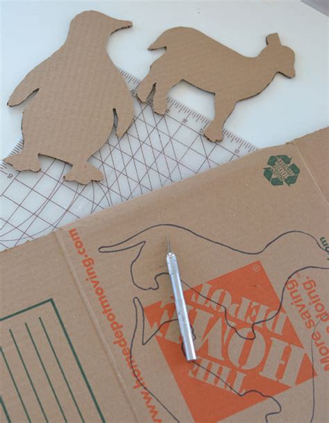 3D Cardboard Animal Templates