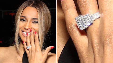 Ciara vs. Kim Kardashian: Whose 15-Carat Ring Is Better?