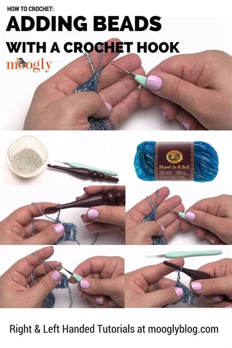 How to Add Beads with a Crochet Hook - moogly