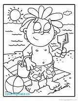 Sunscreen Coloring Pages At GetColoringscom  Free Printable Colorings sketch template