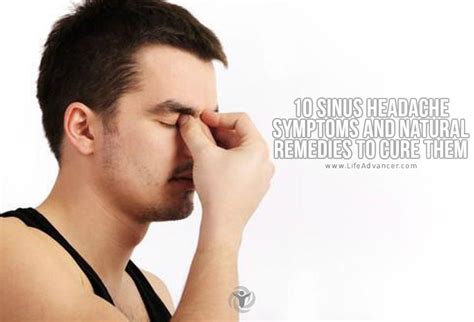 10 Sinus Headache Symptoms and Natural Remedies to Cure Them