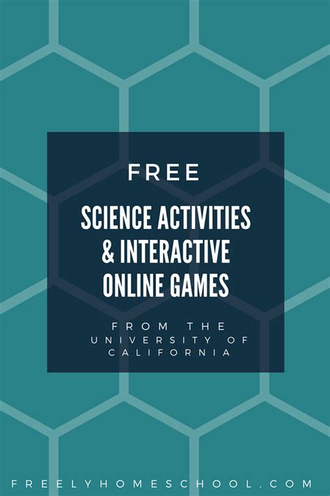 Free Science Activities & Interactive Online Games from the University ...