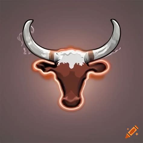 Texas longhorn logo on Craiyon
