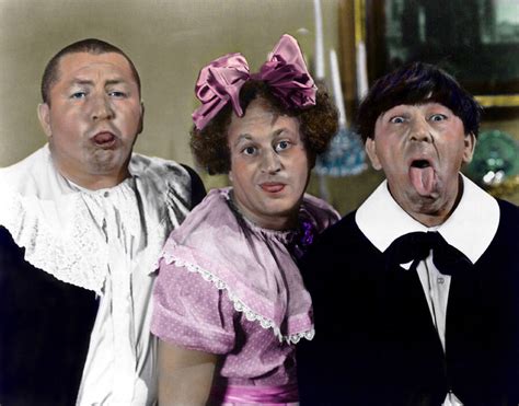 3 Stooges colorized by Miko2660 on DeviantArt