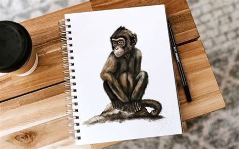 How to Draw a Monkey - Create an Adorable Monkey Drawing