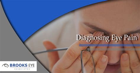 Diagnosing Eye Pain | Brooks Eye Associates