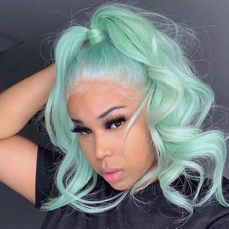 Mint Green Hair - How To Get The Fresh And Chic Appearance